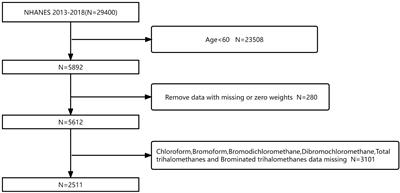 Association of blood trihalomethane concentrations with diabetes mellitus in older adults in the US: a cross-sectional study of NHANES 2013–2018